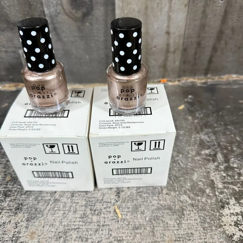 8‎ POP-ARAZZI NAIL POLISH Rose Gold Rendezvous